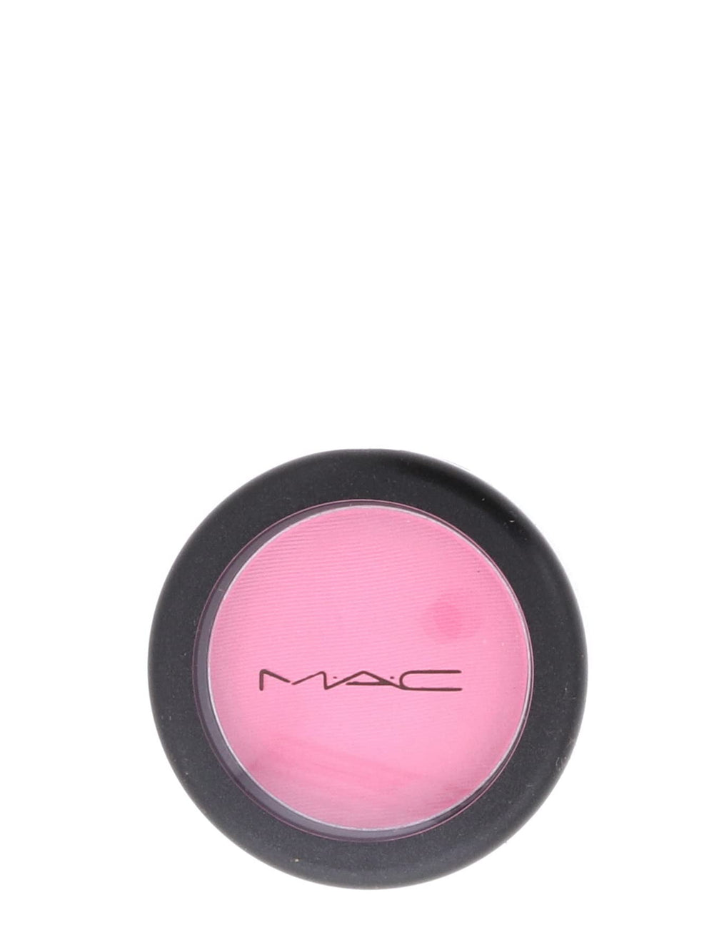 AcM MAC Sheertone blush Pink Swoon packshot with soft candy pink glow