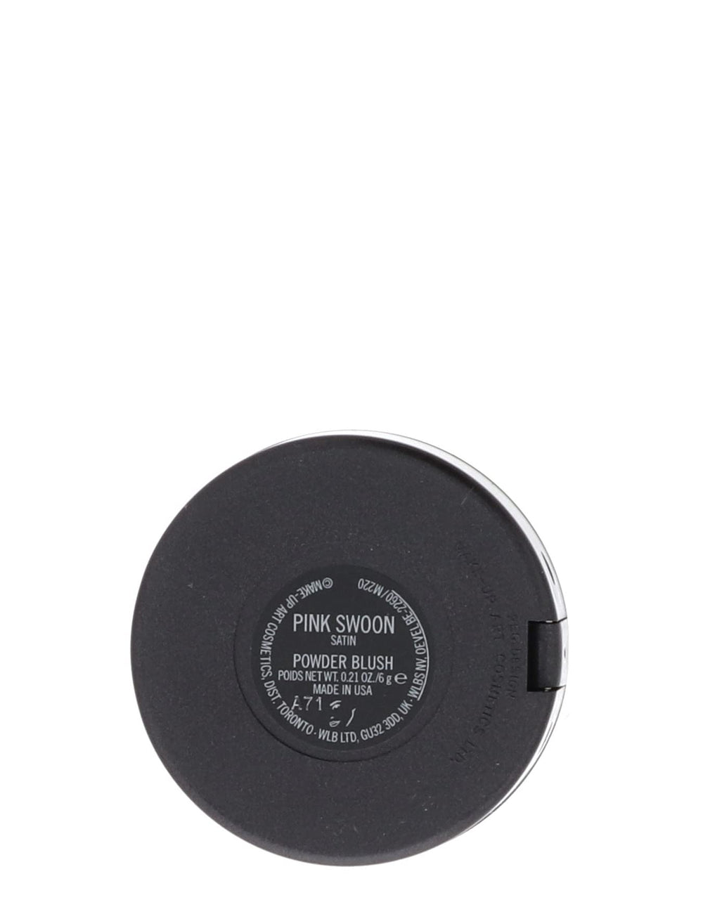 AcM MAC Sheertone Pink Swoon soft-texture blush for natural flush