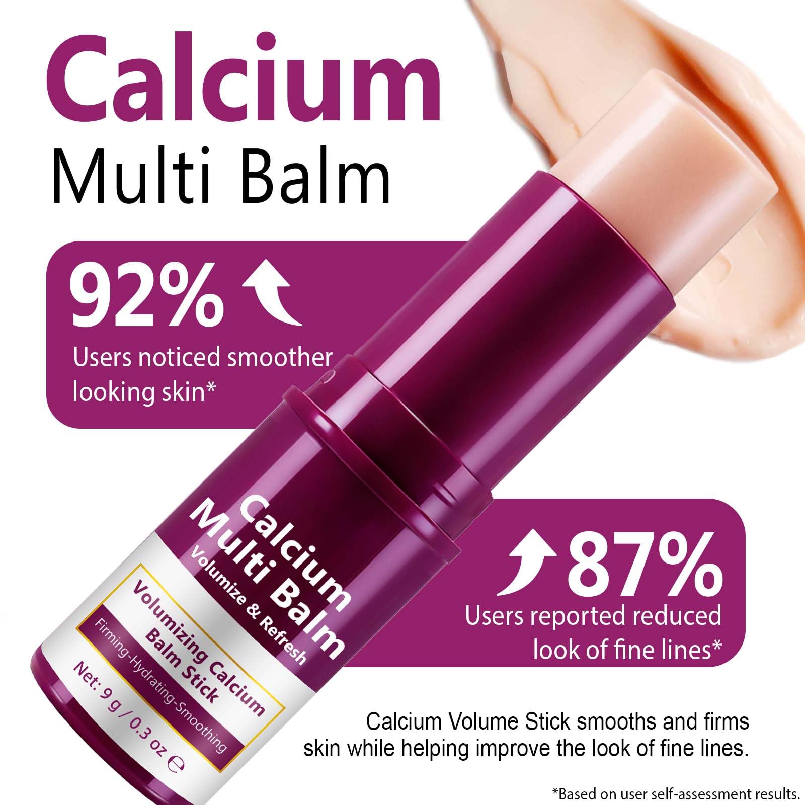 Twist-up application of Acorn + Oak balm for mess-free on-the-go use