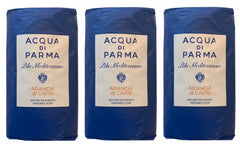 Acqua Di Parma Arancia Di Capri wrapped soap, citrus luxury for a refreshing bath ritual.