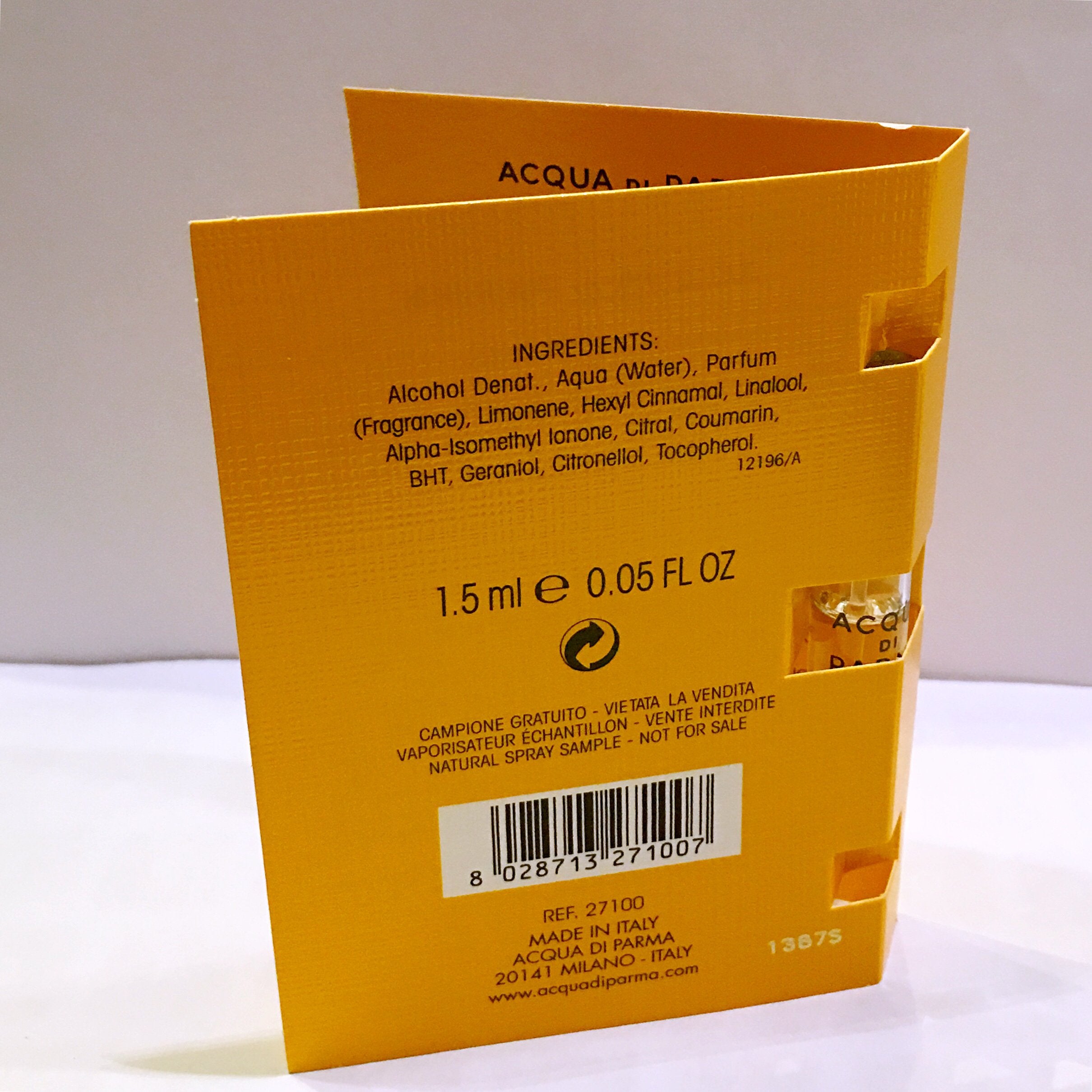 Acqua di Parma Colonia Pura packaging closeup emphasizing elegant design and premium vibes.