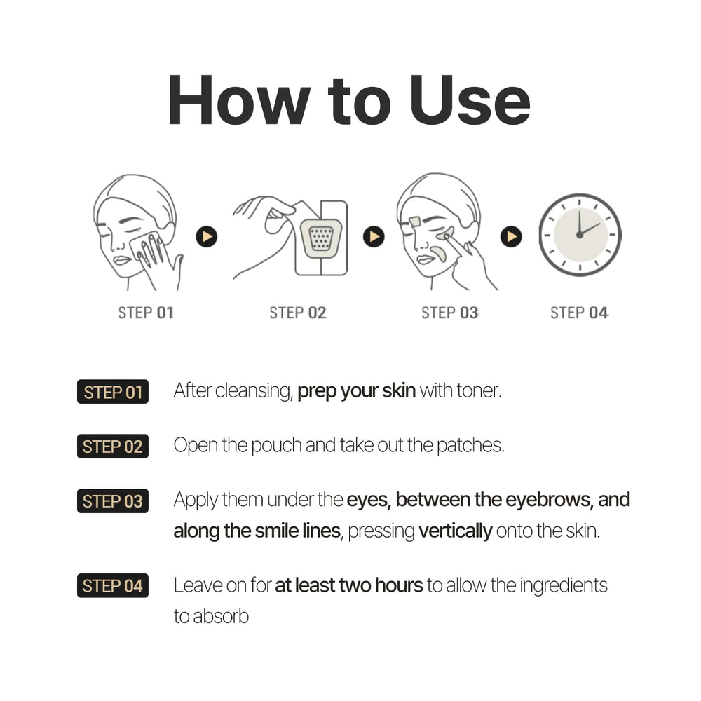 Acropass soft material adheres gently to facial skin