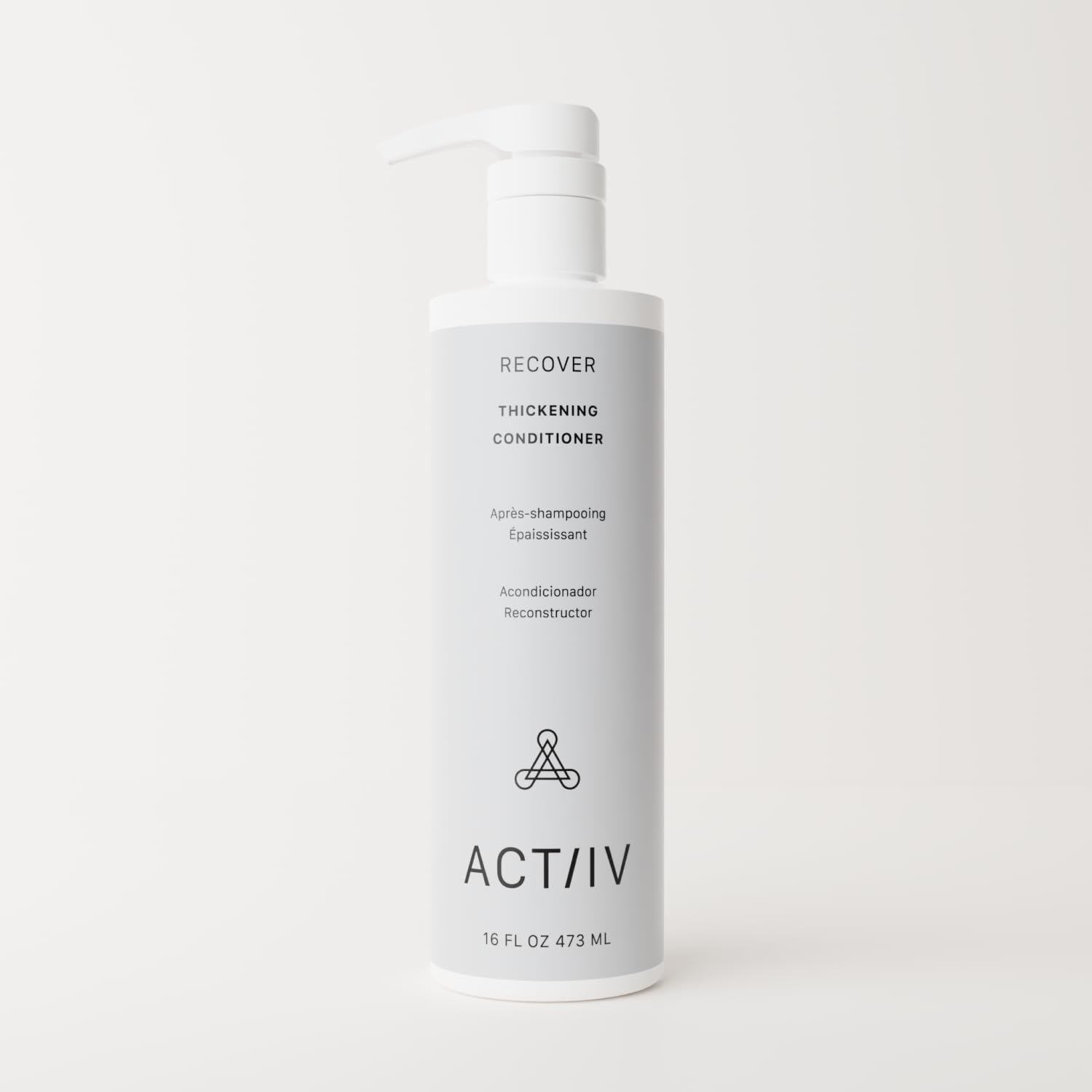Creamy texture of ACTIIV Recover Thickening Conditioner provides smooth, hydrated hair