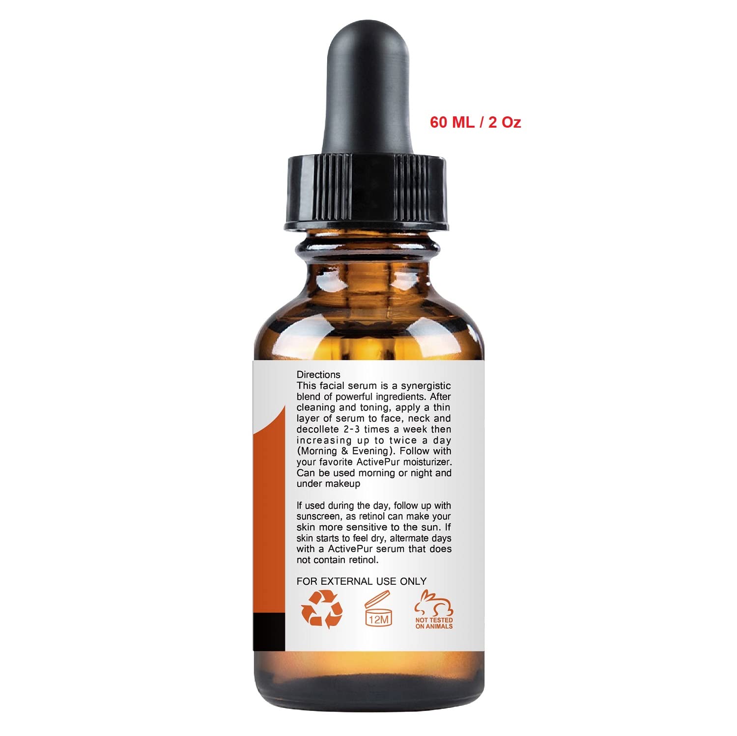 ActivePur serum dropper closeup for precise, easy application