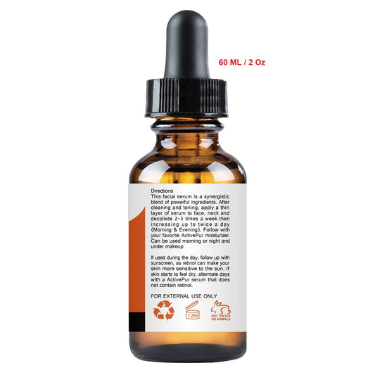 ActivePur serum dropper closeup for precise, easy application
