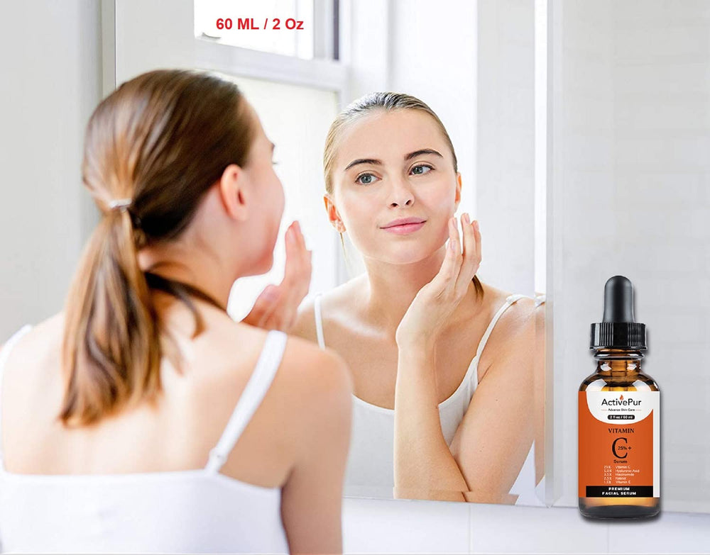 ActivePur serum with hyaluronic acid for hydration on skin