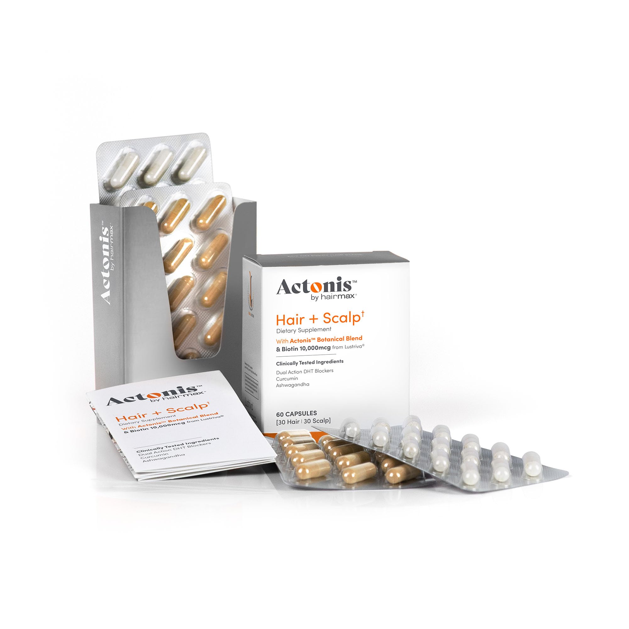 Actonis scientifically tested results chart for 12 weeks