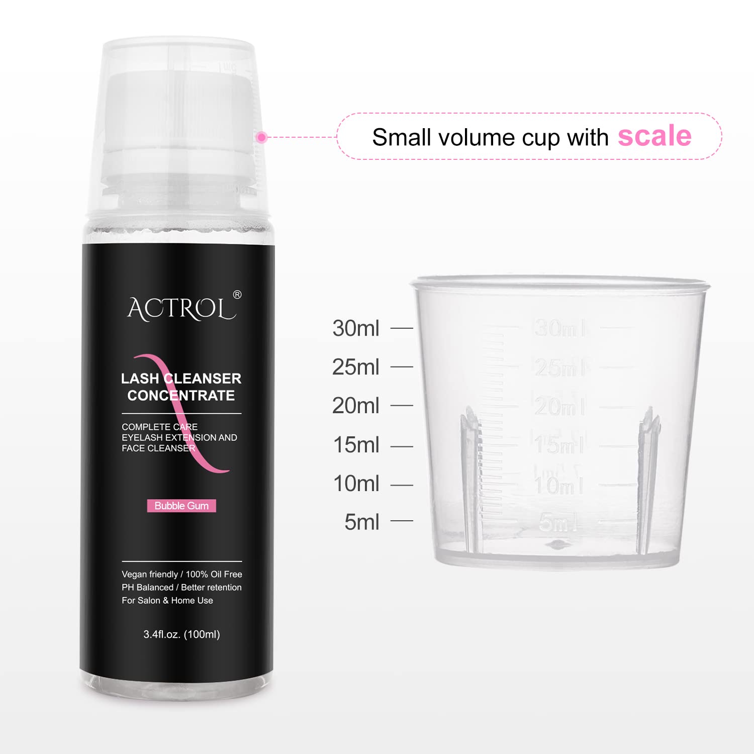 ACTROL dilution step shows 1:11 ratio with diluent and water for mixing