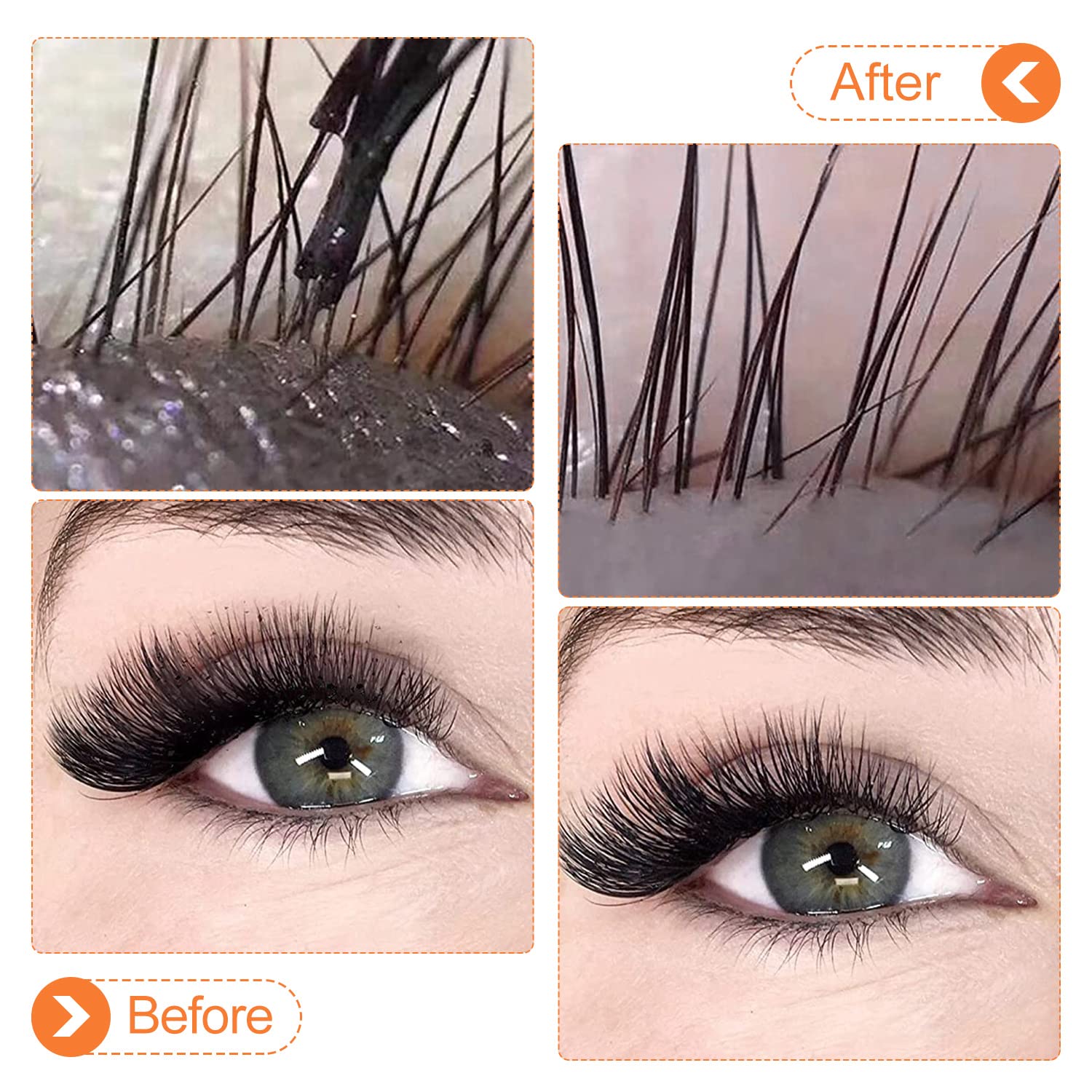 ACTROL Eyelash Cleanser Concentrate double concentration pour action demonstrates versatility.