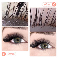 ACTROL lash cleanser in use around the eye area