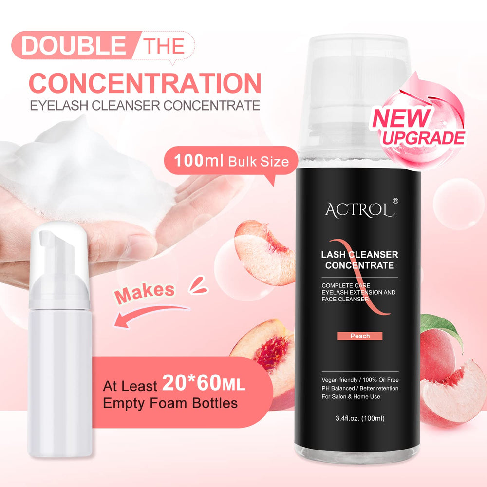ACTROL concentrate pouring with diluent for easy at home mixing