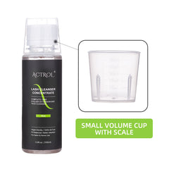 ACTROL cleanser pour spout enables easy 1:11 dilution for professionals