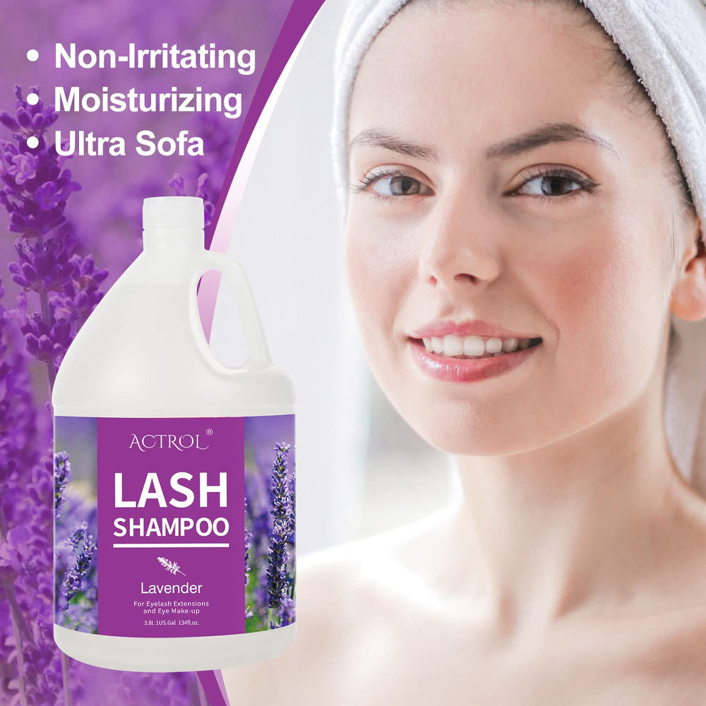 ACTROL lavender cleanser with sturdy cap and reinforced packaging for transport.