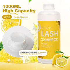 ACTROL natural formula with plant-based ingredients for safe use on eyelids.