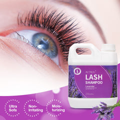 ACTROL eyelash cleanser with rose hydrosol for soothing care