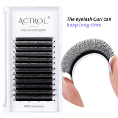 ACTROL W lashes 8D mix provides versatile lengths for customizing looks