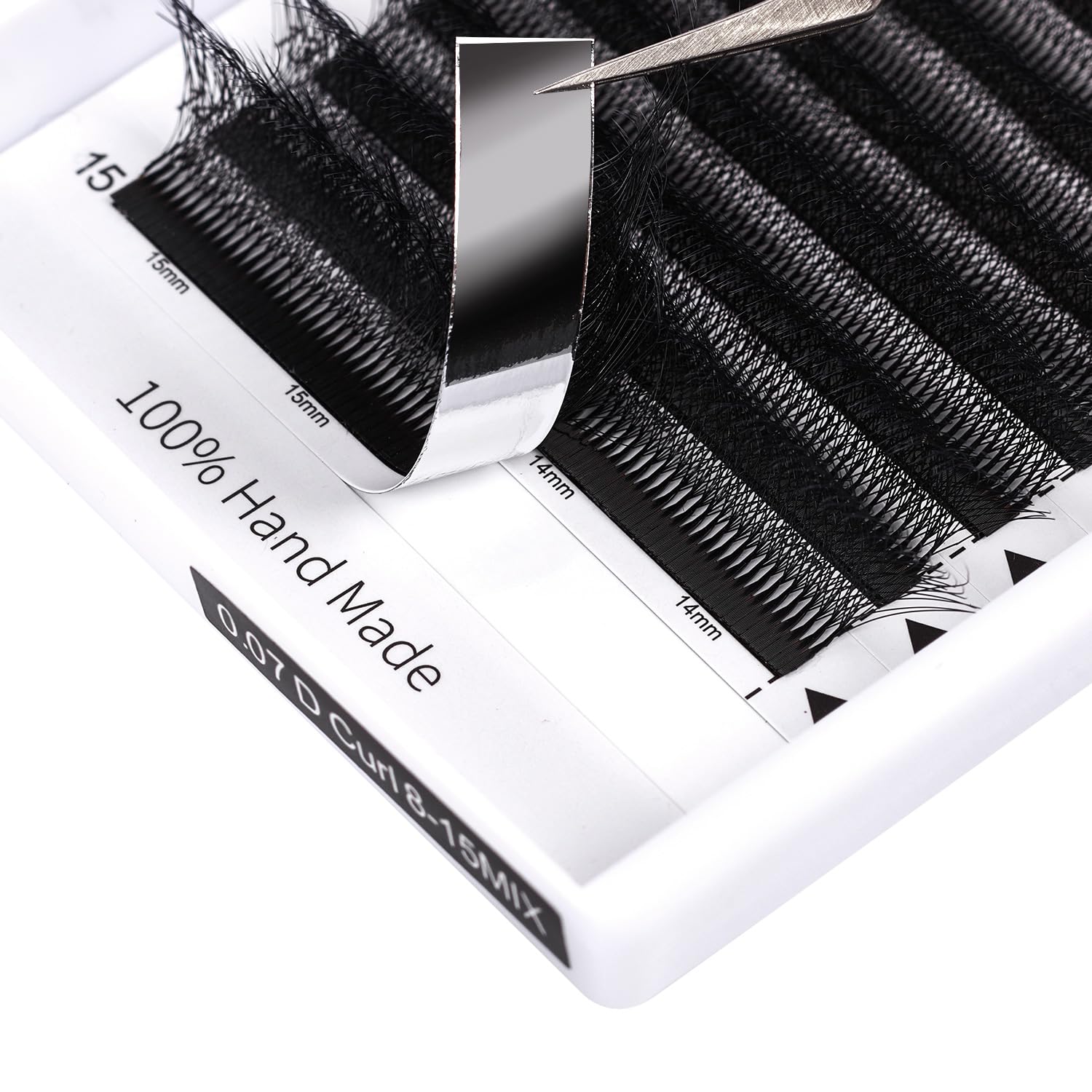 ACTROL W lashes 0.07D curl feel lightweight and natural