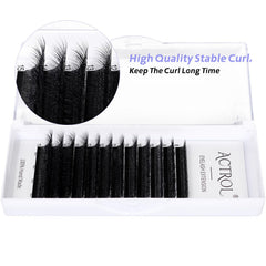 ACTROL W lashes showcase upgraded root arrangement for firmer feel