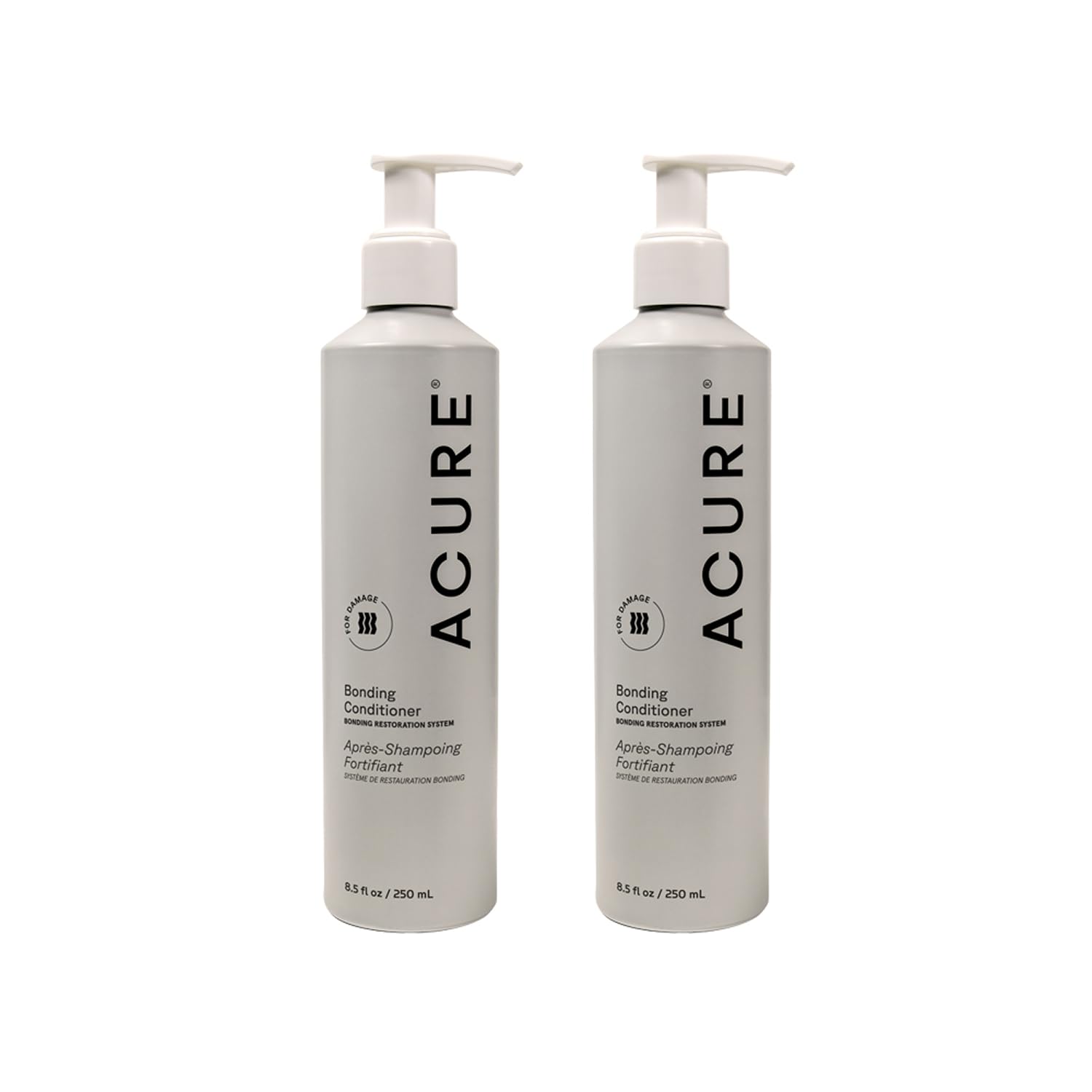 Acure Bonding Conditioner bottle front showing deep hydration for damaged, color-treated hair