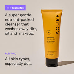 Acure Two-pack packaging display showing value and routine simplicity