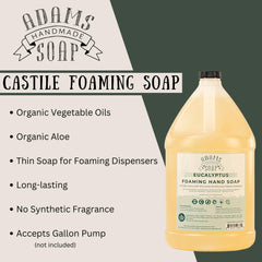 Eucalyptus leaves representing natural, eco-friendly cleansing with Adams Handmade Soap