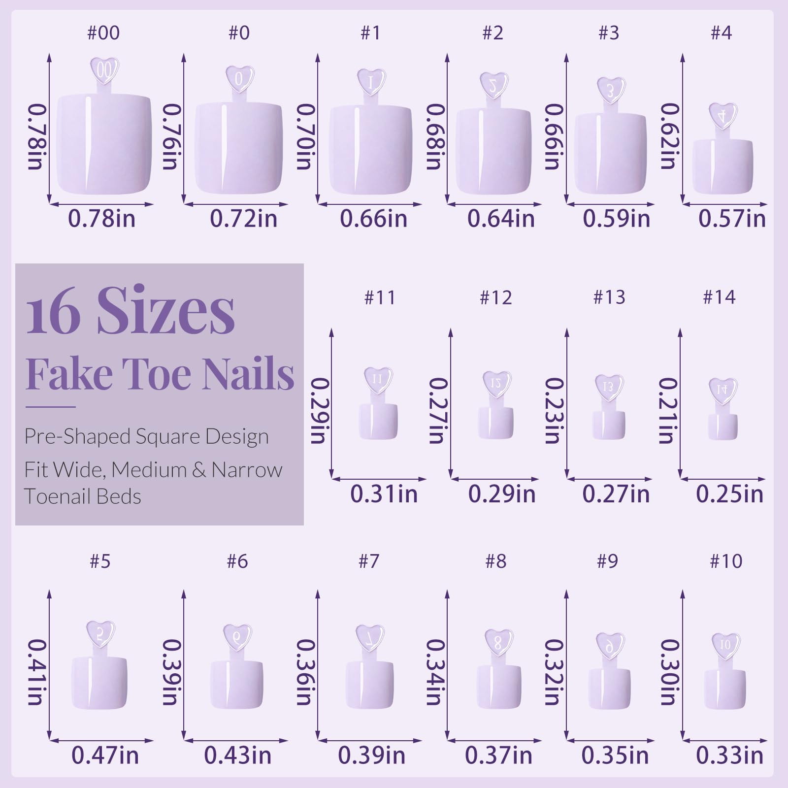AddFavor glossy purple toe nails design offers salon-like shine at home.