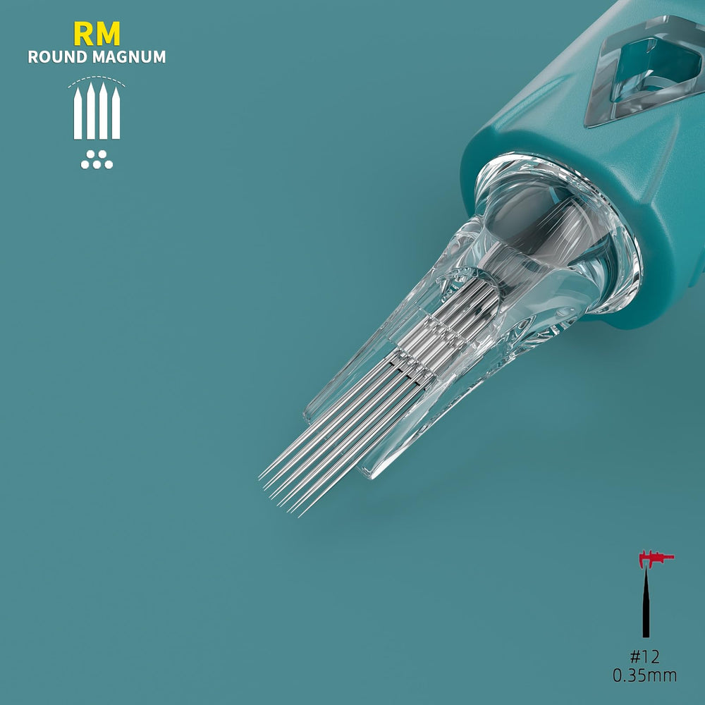 ADELPHA 1223RM needles with hardened steel construction for durability
