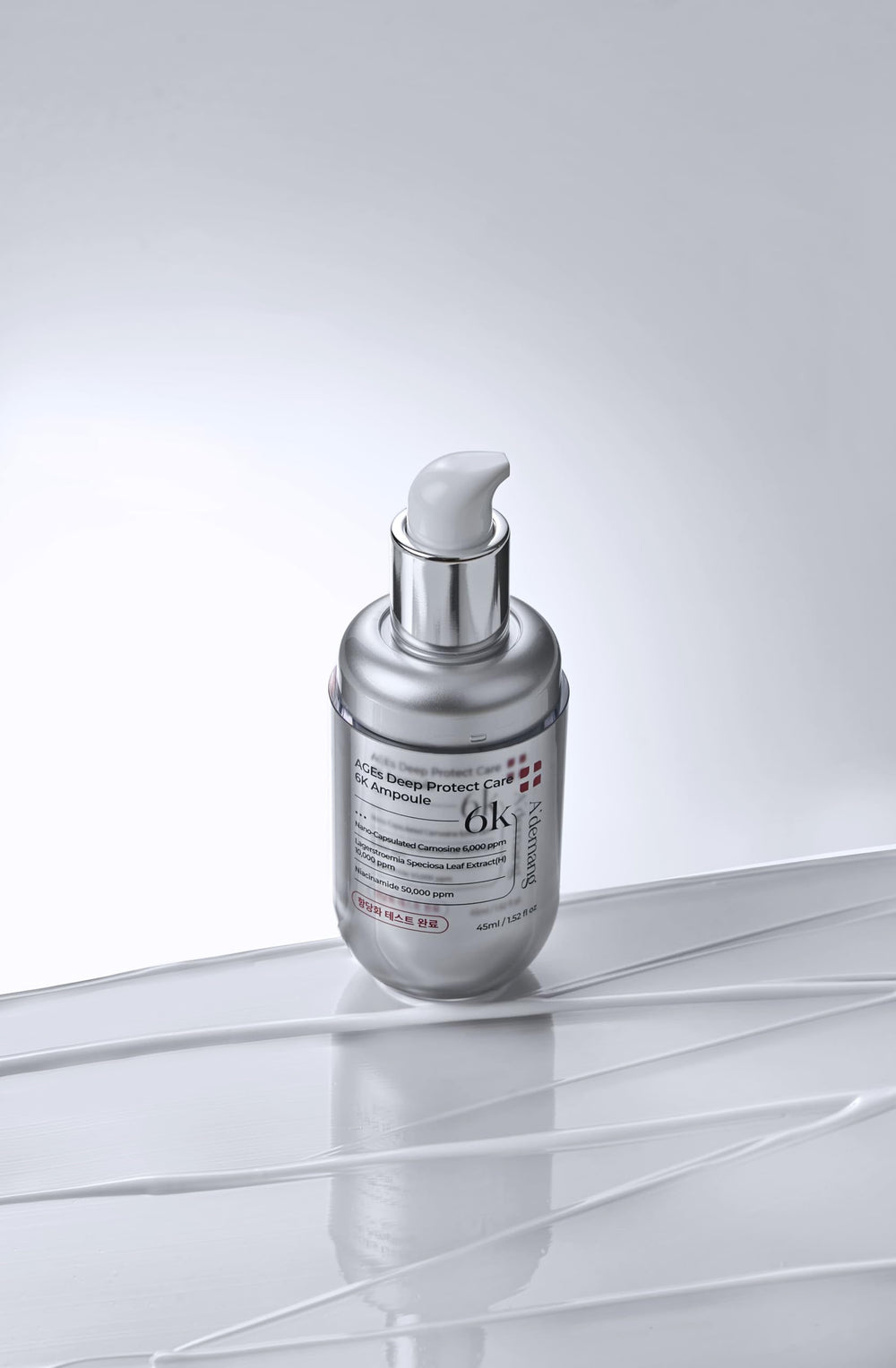 A'demang packaging 30ml bottle with branding
