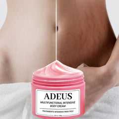 ADEUS 300g jar provides long-lasting hydration for full-body use.