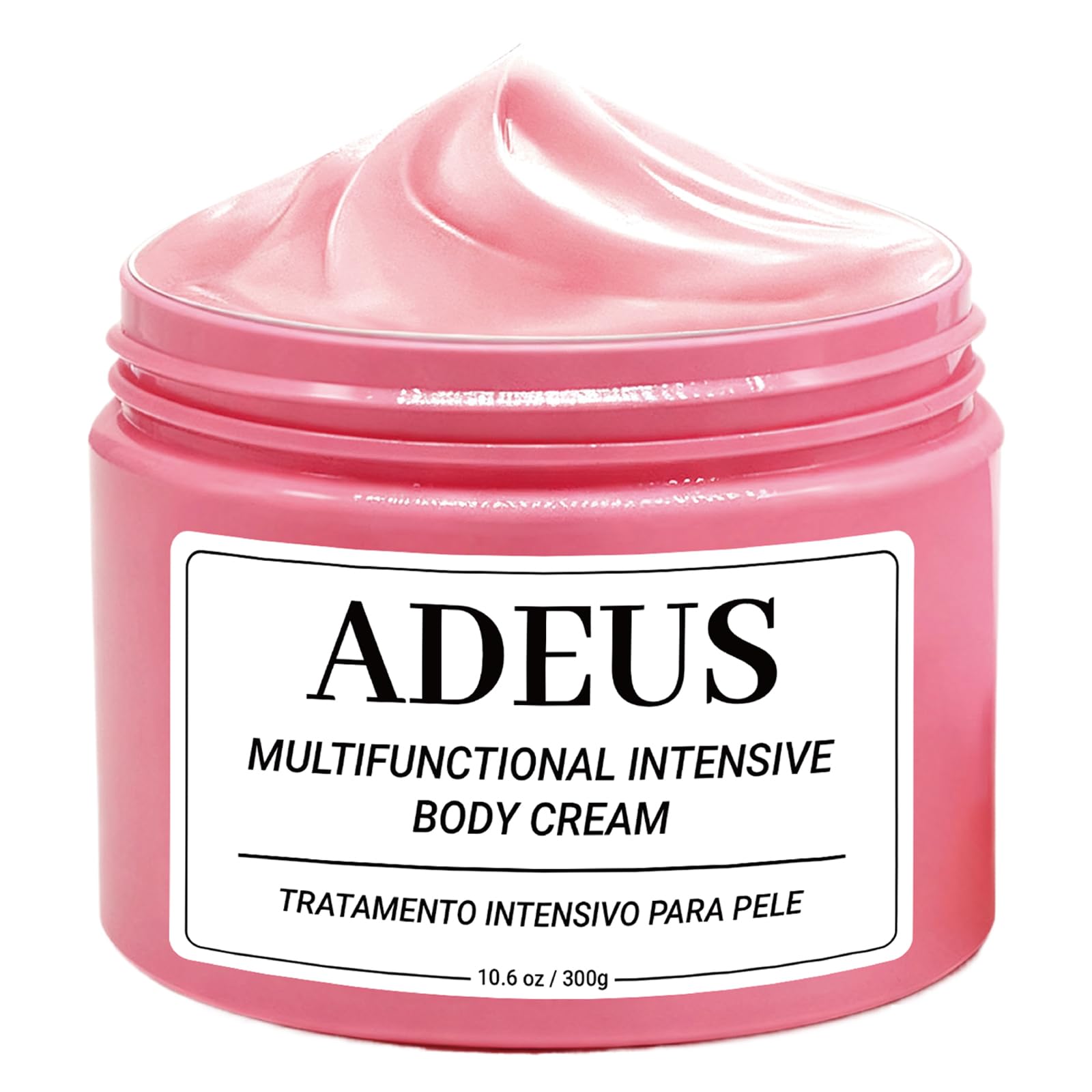 ADEUS Brazilian Cream pink intensive jar for deep daily hydration.