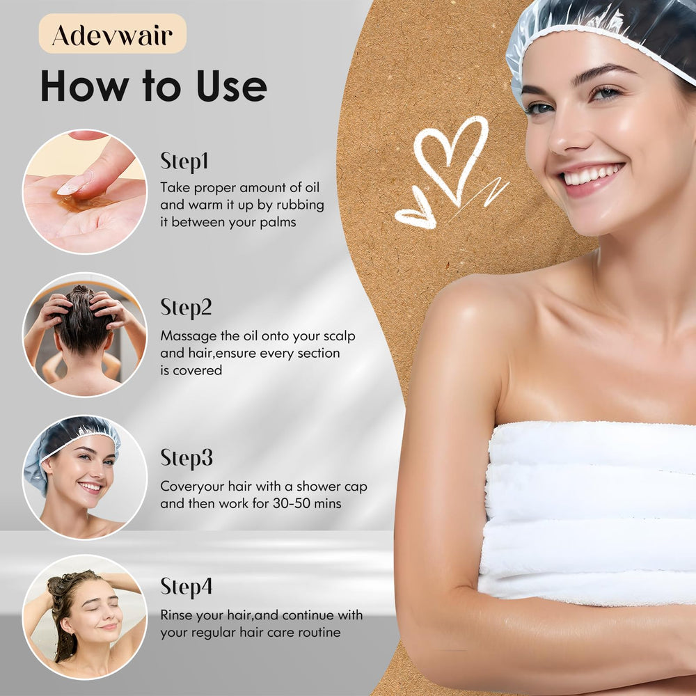 Hair treated with Batana Oil appears shiny with frizz control.