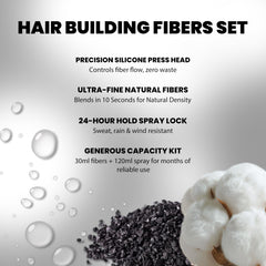 Adglamful seamless natural look fibers application demonstrates soft blend
