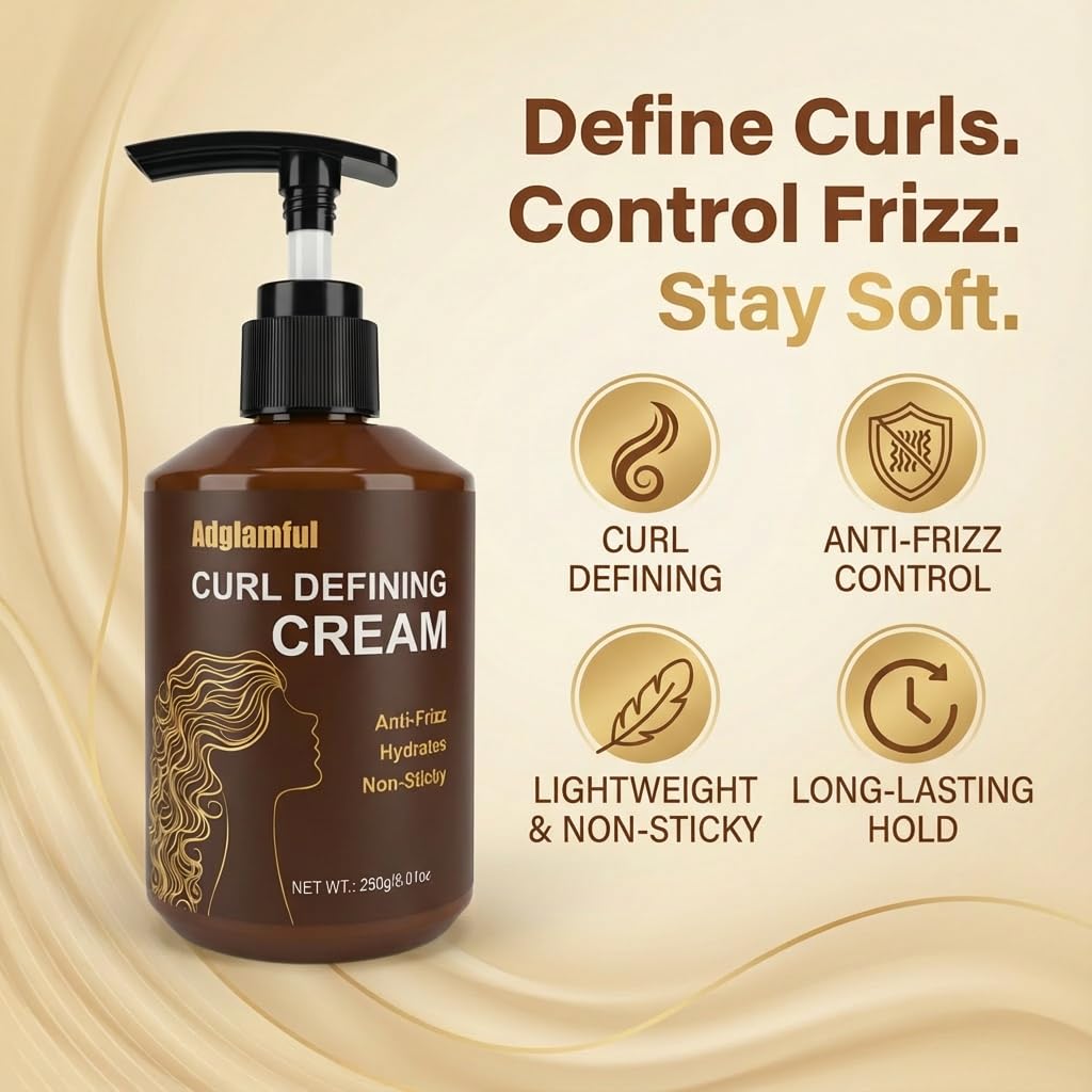 Adglamful cream texture close-up demonstrating smooth, non-greasy consistency for quick absorption