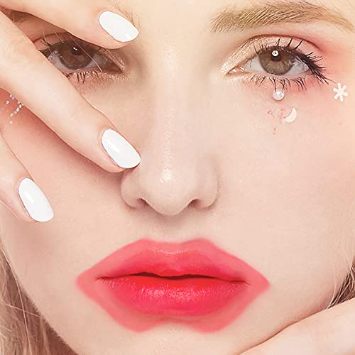 Adofect Peach Collagen Lip Mask 8g travel size for on-the-go use.