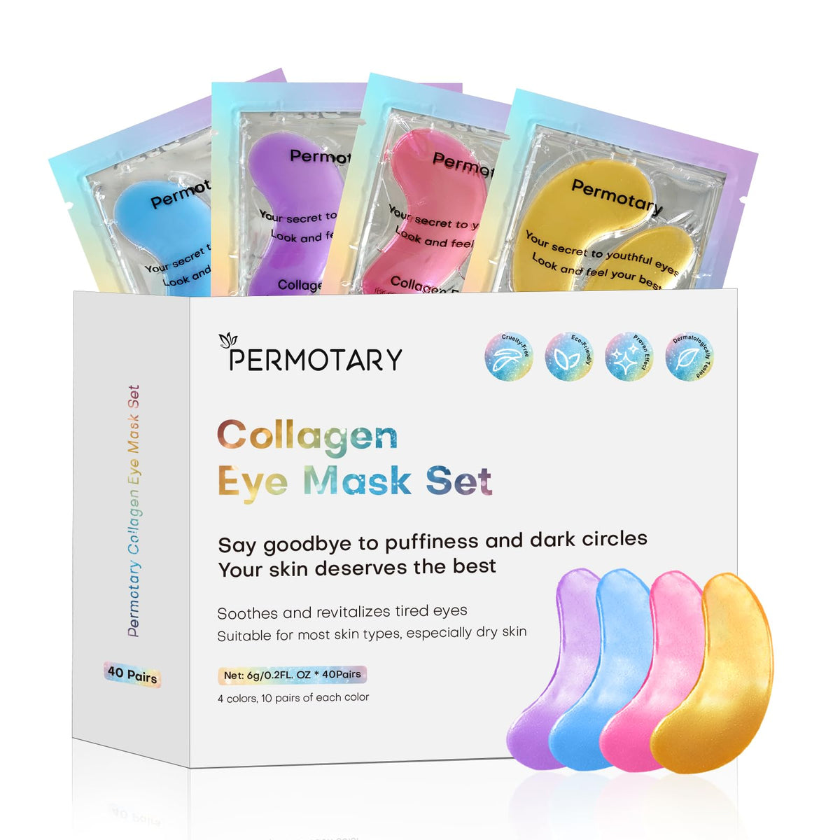 Adofect under eye patches gold pack delivering brightening hydration for tired eyes