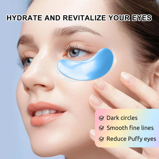 Adofect under eye patches pink pack providing soothing moisture and refreshed look