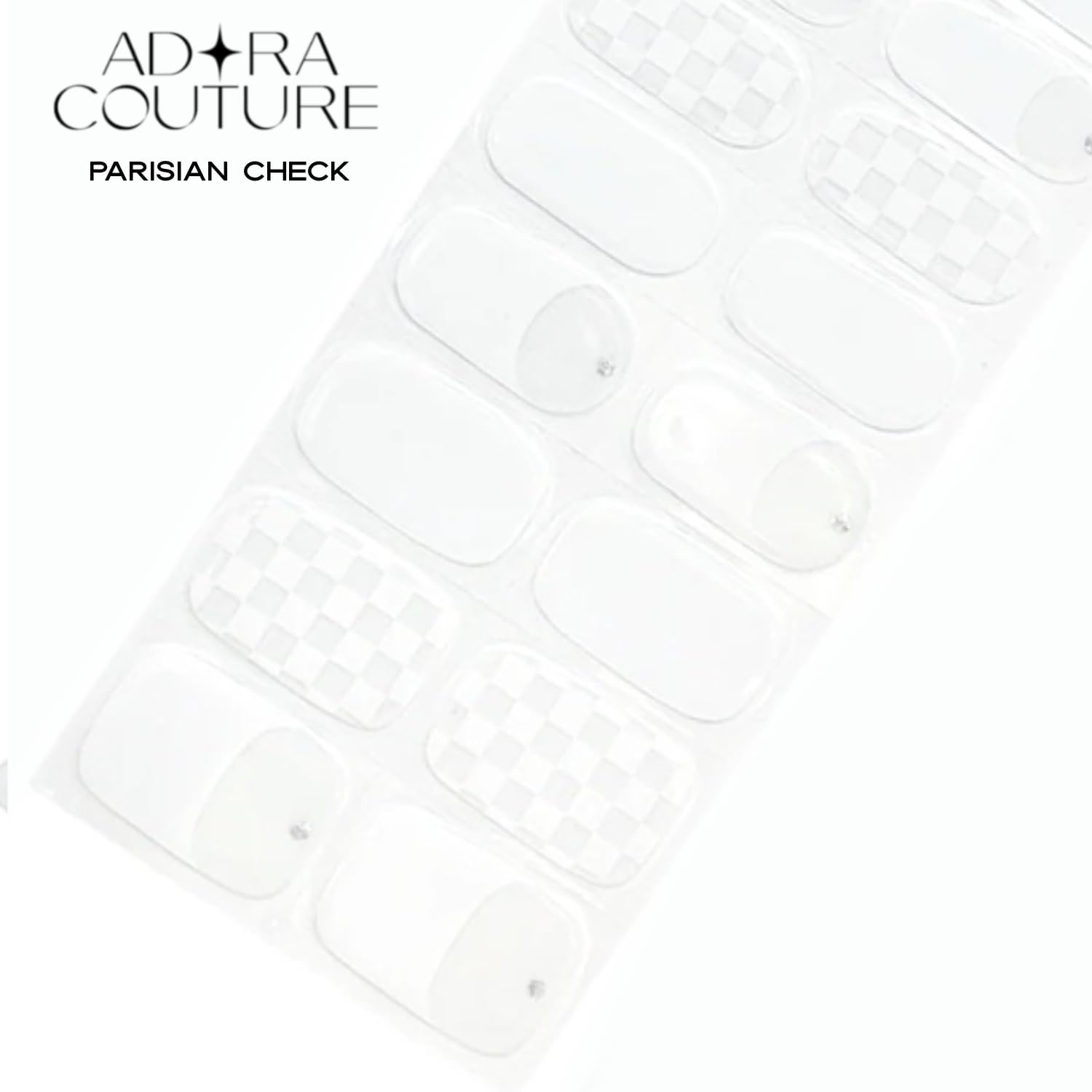 Assorted Adora Couture designs including solids and French tips for any look.