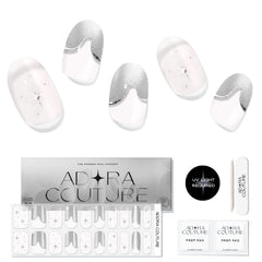 Adora Couture Pink Prophecy strips pack for at‑home salon manicure