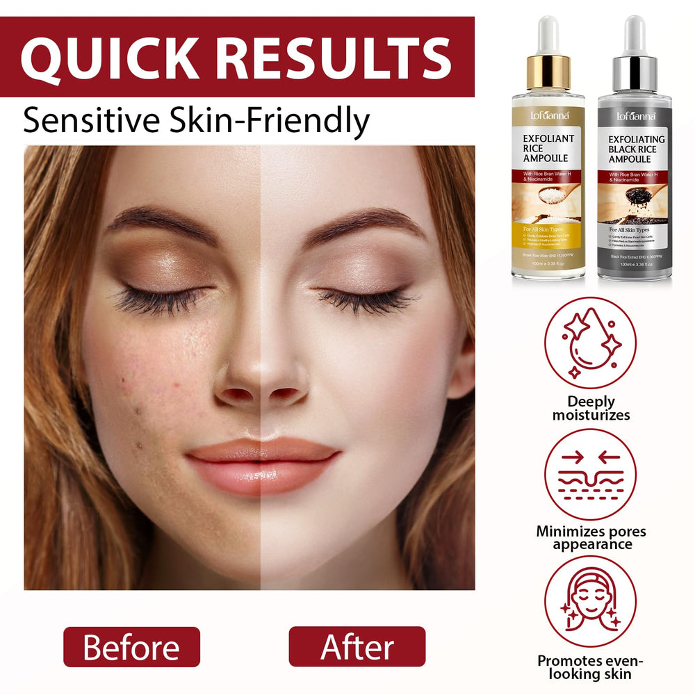 ADSBJUX Black Rice Ampoule Jar shows antioxidant-rich formula for smoother pores.