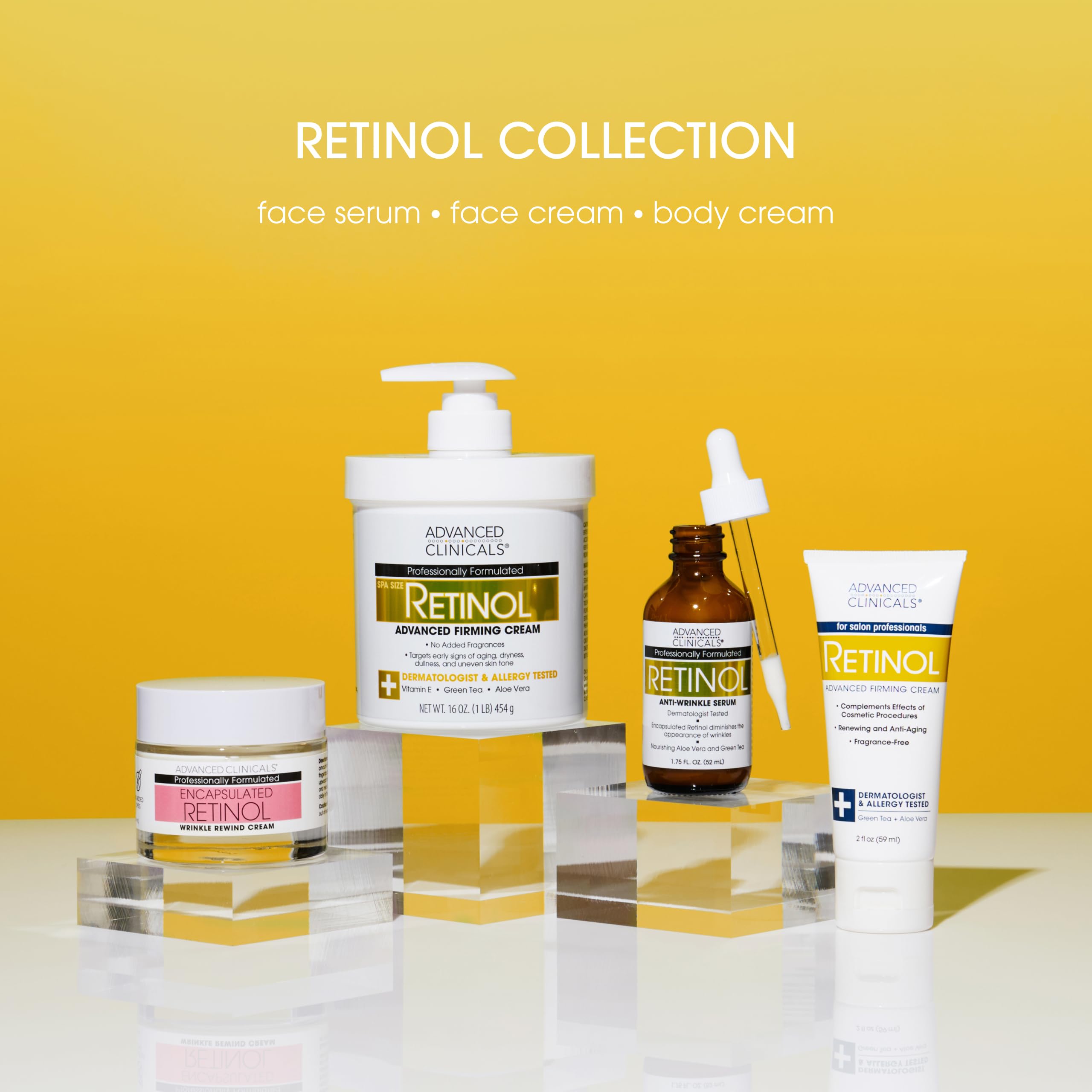 Advanced Clinicals brand logo signals Midwest-made, globally sourced ingredients and trusted quality.