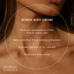 Advanced Clinicals manuka honey body cream closeup velvety texture