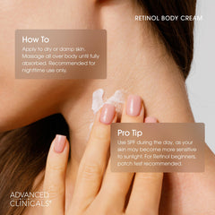 Advanced Clinicals Retinol with green tea and aloe for soothing hydration