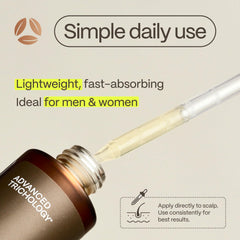 NutraM bottle on a bathroom shelf for at-home use.