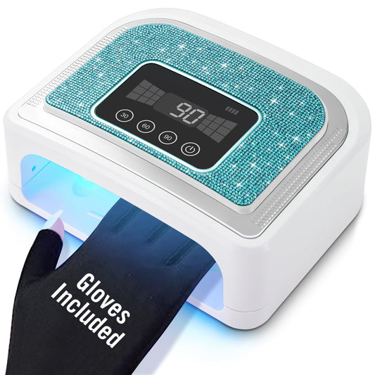Aedavey cordless nail lamp front view for at-home salon-quality curing