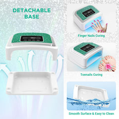 Compatible with multiple gel systems for versatile gel manicures.