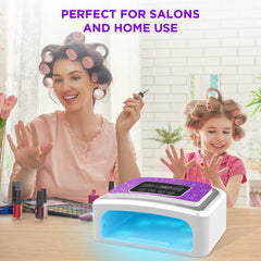 Aedavey on-the-go use supports cordless curing anywhere.