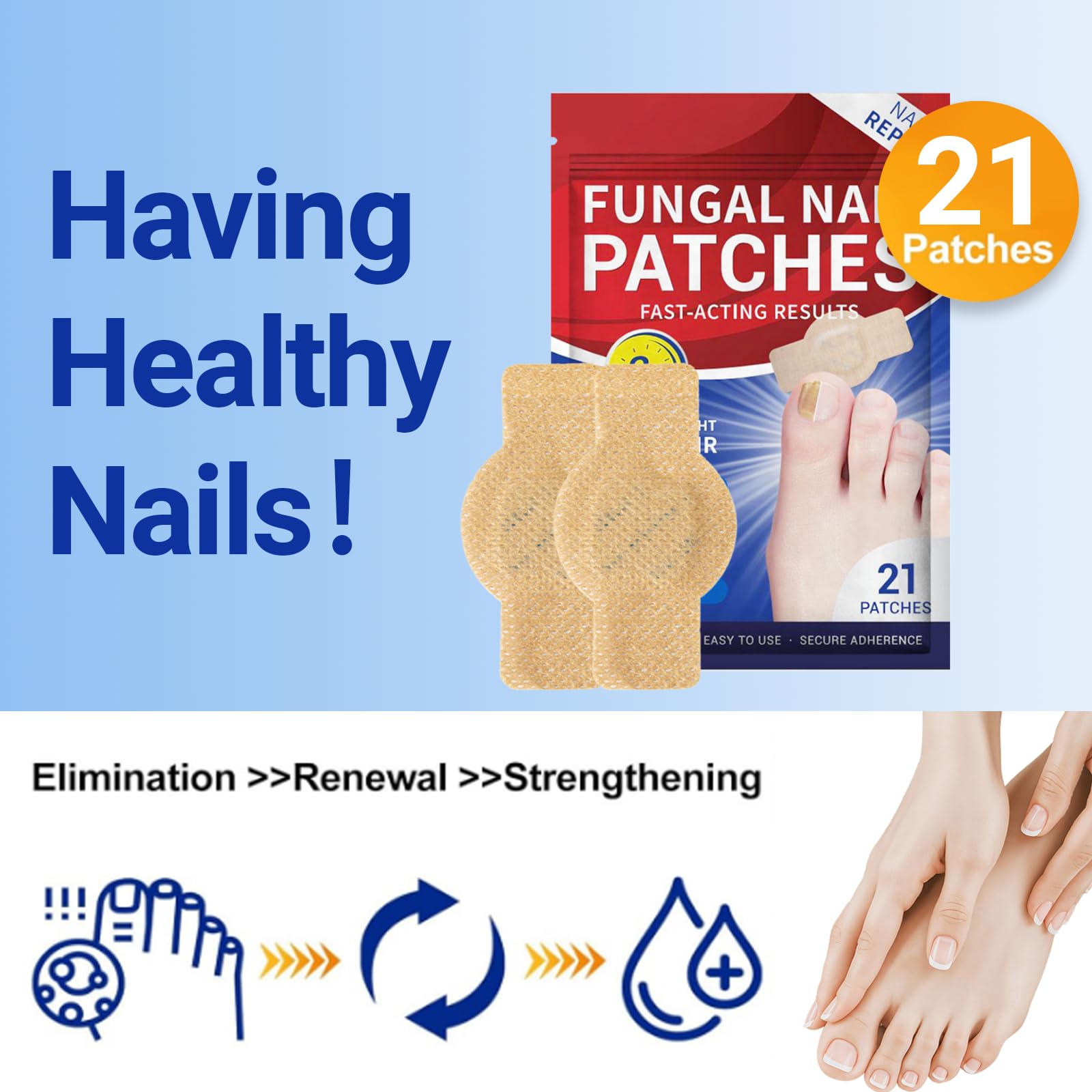 Aedydyce two-pack box with 42 patches
