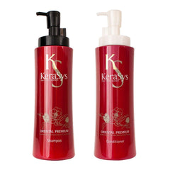 Aekyung Kerasys Oriental Premium Shampoo bottle offering gentle daily cleansing.
