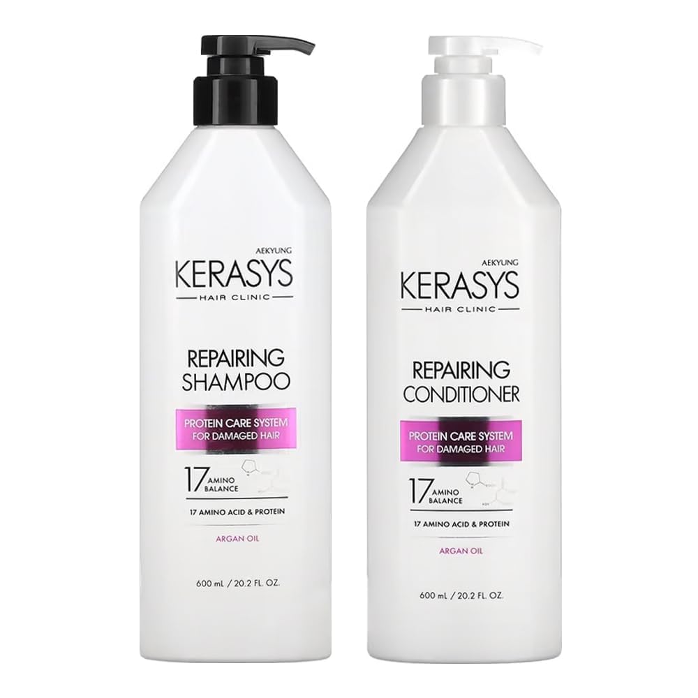 Aekyung Kerasys Repairing Shampoo bottle for nourished, hydrated hair