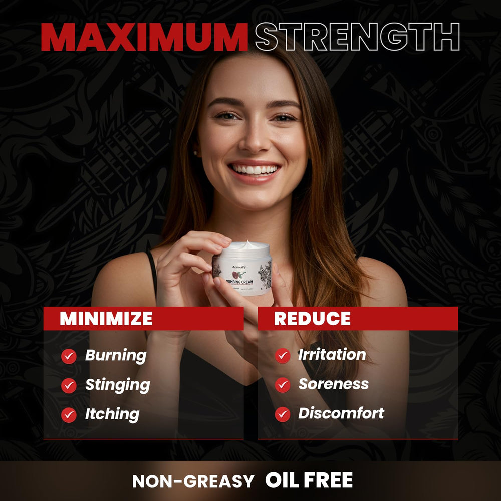 Aemerry Numbing Cream long-lasting numbness supports multi-use scenarios.